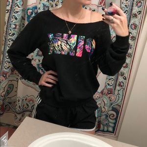 Pink sweatshirt